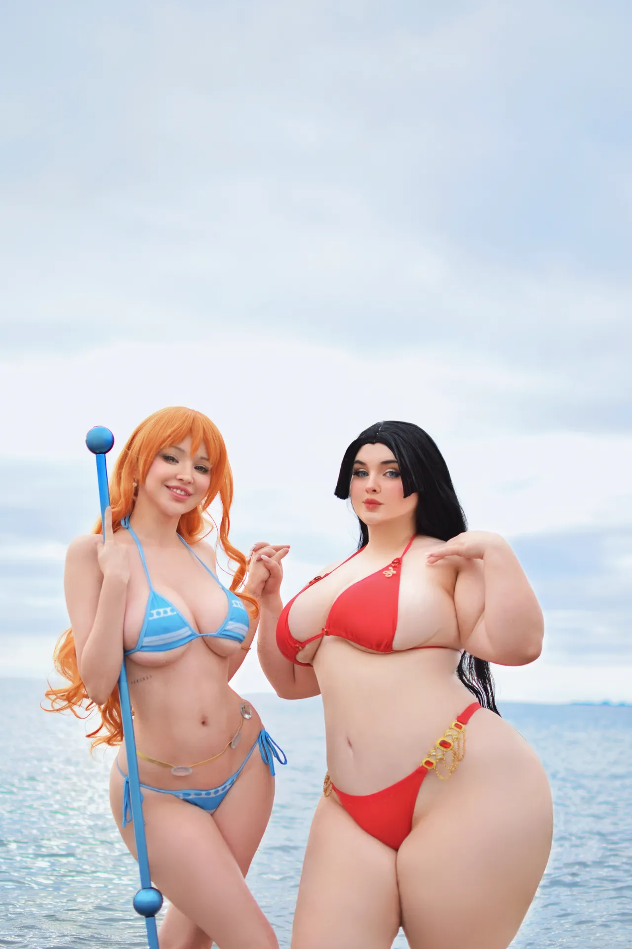 Hidori Rose &amp; Bunniemommy - Nami &amp; Boa Hancock-erohere4.webp